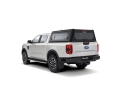 ALU-CAB | HARD-TOP "CONTOUR" PARA FORD RANGER (2023+) D/CAB COM JANELAS LATERAIS REBATÍVEIS E VIDROS DESLIZANTES.