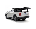 ALU-CAB | HARD-TOP "CONTOUR" PARA FORD RANGER (2023+) D/CAB CON VENTANAS LATERALES ABATIBLES Y CRISTAL DESLIZANTE.