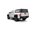 ALU-CAB | HARD-TOP "CONTOUR" PARA TOYOTA HILUX REVO (2016+) CON VENTANAS LATERALES ABATIBLES Y CRISTAL DESLIZANTE.