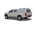 ALFA | CME FIBER HARDTOP, COM PORTÕES LATERAL DE FIBRA ELEVÁVEIS (CABINE DUPLA) PARA ISUZU D-MAX 2012-2020