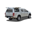 ALFA | CME FIBER HARDTOP, COM PORTÕES LATERAL DE FIBRA ELEVÁVEIS (CABINE DUPLA) PARA ISUZU D-MAX 2012-2020