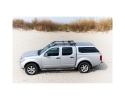 ALFA | FIBRA HARDTOP TIPO-E, COM JANELAS, PRIMER (CABINE DUPLA) PARA NISSAN NAVARA D40 2005-2015