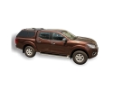 ALPHA | HARDTOP TYPE-E+ EN FIBRA, CON VENTANAS, IMPRIMACIÓN (DOBLE CABINA) PARA NISSAN NP300 NAVARA D23 2016-