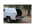 ALPHA | HARDTOP GTM1 EN FIBRA, SIN VENTANAS (DOBLE CABINA) PARA TOYOTA HILUX VIGO 2005-2016
