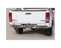 PROTECTOR TRASERO EN DOBLE TUBO INOX Ø63MM. TIPO DBR PARA ISUZU D-MAX 2012-2020