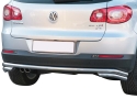 PROTETOR DE PÁRA-CHOQUES TRASEIRO EM TUBO DE AÇO INOXIDÁVEL Ø50MM PARA VOLKSWAGEN TIGUAN 2007-2011