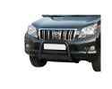 DEFENSA CENTRAL INOX NEGRO Ø63MM CON TRAVIESA. HOMOLOGACIÓN CE PARA TOYOTA LANDCRUISER J150 2009-