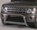 DEFENSA CENTRAL INOX Ø63MM CON TRAVIESA. HOMOLOGACIÓN CE PARA LAND-ROVER DISCOVERY III Y IV 2004-2016 (SOLO DISCOVERY IV)
