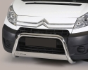 DEFENSA CENTRAL INOX Ø63MM CON TRAVIESA. HOMOLOGACIÓN CE PARA CITROËN JUMPY 2006-2016