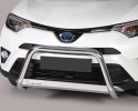 PARA-LAMA CENTRAL EM AÇO INOXIDÁVEL Ø63MM COM CROSSBODY. APROVAÇÃO CE PARA TOYOTA RAV4 2013-2018 (SOMENTE 2016-; TAMBÉM...