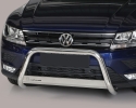 DEFENSA CENTRAL INOX Ø63MM CON TRAVIESA. HOMOLOGACIÓN CE (NO COMPATIBLE ACABADO R-LINE) PARA VOLKSWAGEN TIGUAN 2017-