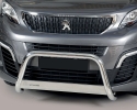DEFENSA CENTRAL INOX Ø63MM CON TRAVIESA. HOMOLOGACIÓN CE PARA PEUGEOT EXPERT 2016-