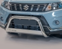 DEFENSA CENTRAL INOX Ø63MM CON TRAVIESA. HOMOLOGACIÓN CE PARA SUZUKI VITARA 2015- (SOLO 2019-)