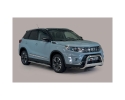 DEFENSA CENTRAL INOX Ø63MM CON TRAVIESA. HOMOLOGACIÓN CE PARA SUZUKI VITARA 2015- (SOLO 2019-)
