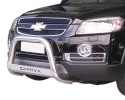 DEFENSA CENTRAL INOX Ø63MM CON GRABACIÓN. HOMOLOGACIÓN CE PARA CHEVROLET CAPTIVA 2006-2010