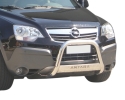 DEFENSA CENTRAL INOX Ø63MM CON GRABACIÓN. HOMOLOGACIÓN CE PARA OPEL ANTARA 2007-2011