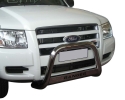 DEFENSA CENTRAL INOX Ø63MM CON GRABACIÓN. HOMOLOGACIÓN CE PARA FORD RANGER 2006-2012 (SOLO 2006-2009)