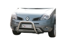 DEFENSA CENTRAL INOX Ø63MM CON GRABACIÓN. HOMOLOGACIÓN CE PARA RENAULT KOLEOS 2008-2015 (SOLO 2008-2011)