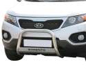DEFENSA CENTRAL INOX Ø63MM CON GRABACIÓN. HOMOLOGACIÓN CE PARA KIA SORENTO 2009-2014