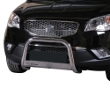 DEFENSA CENTRAL INOX Ø63MM CON GRABACIÓN. HOMOLOGACIÓN CE PARA KGM-SSANGYONG KORANDO 2010-