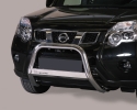 DEFENSA CENTRAL INOX Ø63MM CON GRABACIÓN. HOMOLOGACIÓN CE PARA NISSAN X-TRAIL 2010-2014