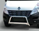 DEFENSA CENTRAL INOX Ø63MM CON GRABACIÓN. HOMOLOGACIÓN CE PARA RENAULT MASTER 2010-2019
