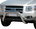 DEFENSA CENTRAL INOX Ø76MM SIN TRAVIESA. HOMOLOGACIÓN CE PARA FORD RANGER 2006-2012 (SOLO 2006-2009)