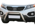 DEFENSA CENTRAL INOX Ø76MM SIN TRAVIESA. HOMOLOGACIÓN CE PARA KIA SORENTO 2009-2014