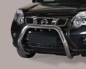DEFENSA CENTRAL INOX Ø76MM SIN TRAVIESA. HOMOLOGACIÓN CE PARA NISSAN X-TRAIL 2010-2014