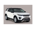PARA-LAMA CENTRAL EM AÇO INOXIDÁVEL Ø76MM SEM CROSSBODY. APROVAÇÃO CE PARA LAND-ROVER DISCOVERY SPORT 2015-