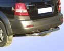 PROTETOR DE PÁRA-CHOQUES TRASEIRO EM TUBO DE AÇO INOXIDÁVEL Ø76MM PARA KIA SORENTO 2002-2006