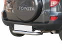 PROTECTOR DE PARAGOLPES TRASERO EN TUBO INOX Ø76MM PARA TOYOTA RAV4 2006-2009