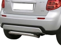 PROTECTOR DE PARAGOLPES TRASERO EN TUBO INOX Ø63MM PARA SUZUKI SX4 2006-2013 (SOLO 2006-2009)