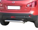PROTETOR DE PÁRA-CHOQUES TRASEIRO EM TUBO DE AÇO INOXIDÁVEL Ø76MM PARA NISSAN QASHQAI 2007-2010