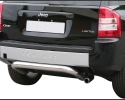 PROTECTOR DE PARAGOLPES TRASERO EN TUBO INOX Ø76MM PARA JEEP COMPASS 2006-2011