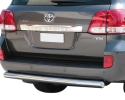PROTECTOR DE PARAGOLPES TRASERO EN TUBO INOX Ø76MM PARA TOYOTA LANDCRUISER J200 2008-2020