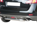 PROTETOR DE PÁRA-CHOQUES TRASEIRO EM TUBO DE AÇO INOXIDÁVEL Ø76MM PARA NISSAN MURANO 2008-2016