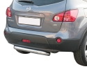 PROTETOR DE PARACHOQUES TRASEIRO EM TUBO DE AÇO INOXIDÁVEL Ø76MM PARA NISSAN QASHQAI+2 2008-2010