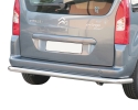 PROTECTOR DE PARAGOLPES TRASERO EN TUBO INOX Ø63MM PARA CITROËN BERLINGO 2008-2018