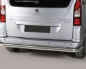 PROTETOR DE PÁRA-CHOQUES TRASEIRO EM TUBO DE AÇO INOXIDÁVEL Ø63MM PARA PEUGEOT PARTNER 2008-2018