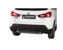 PROTETOR DE PÁRA-CHOQUES TRASEIRO EM TUBO DE AÇO INOXIDÁVEL Ø76MM PARA MITSUBISHI ASX 2010-