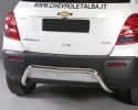 PROTECTOR DE PARAGOLPES TRASERO EN TUBO INOX Ø50MM PARA CHEVROLET TRAX 2013-