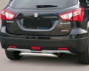 PROTECTOR DE PARAGOLPES TRASERO EN TUBO INOX Ø63MM PARA SUZUKI SX4 S-CROSS 2013-