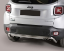 PROTECTOR DE PARAGOLPES TRASERO EN TUBO INOX Ø50MM PARA JEEP RENEGADE 2014- (SOLO 2014-2018)