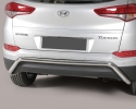 PROTETOR DE PÁRA-CHOQUES TRASEIRO EM TUBO DE AÇO INOXIDÁVEL Ø50MM PARA HYUNDAI TUCSON 2015-2020