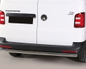 PROTECTOR DE PARAGOLPES TRASERO EN TUBO INOX Ø63MM PARA VOLKSWAGEN TRANSPORTER T6 2015-2024