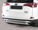 PROTETOR DE PÁRA-CHOQUES TRASEIRO EM TUBO DE AÇO INOXIDÁVEL Ø63MM PARA TOYOTA RAV4 2013-2018