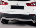 PROTETOR DE PÁRA-CHOQUES TRASEIRO EM TUBO DE AÇO INOXIDÁVEL Ø50MM PARA NISSAN QASHQAI 2014-2021 (SOMENTE 2017-)
