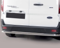 PROTECTOR DE PARAGOLPES TRASERO EN TUBO INOX Ø63MM PARA FORD TRANSIT CONNECT 2014-2024 (SOLO 2018-)