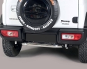PROTECTOR DE PARAGOLPES TRASERO EN TUBO INOX Ø63MM PARA SUZUKI JIMNY 2018-
